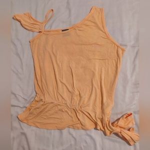 FUBU, Peach Off shoulder Top, L